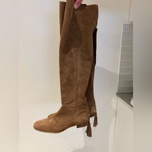 Zara Tall Suede Boots